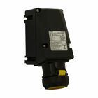 Eaton Crouse-Hinds series IEC 60309 hazardous area interlock receptacle, 125A, Four-wire, five-pole, Nylon, M63, 380-415 Vac