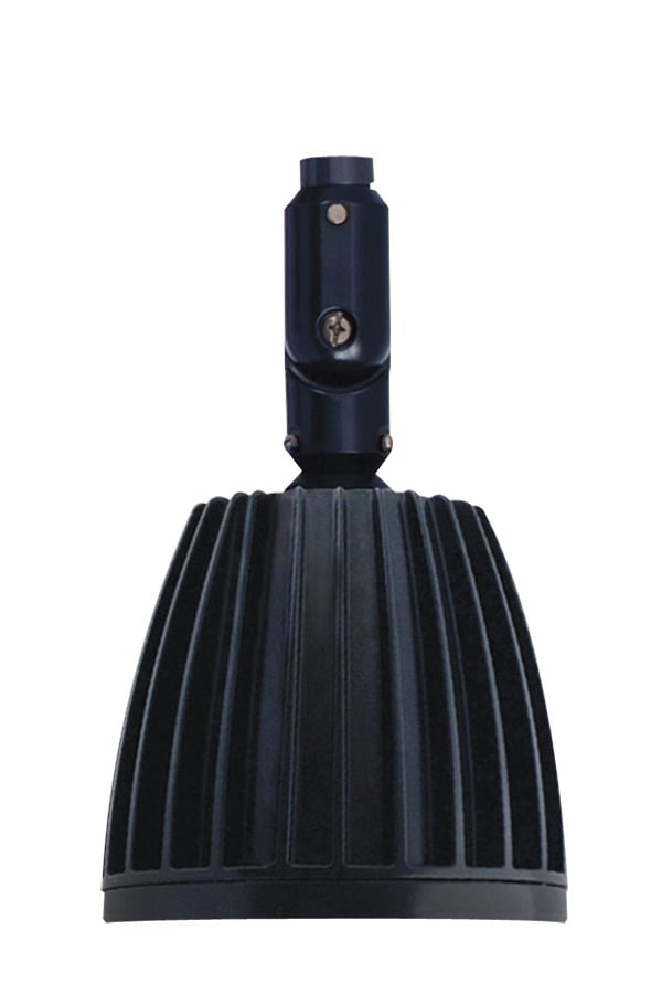 GNLED26NB Flood Gooseneck Decorative Fixture Head, 28 W Fixture, 120/208/240/277 V AC, Black/Polyester Powder Coated Housing