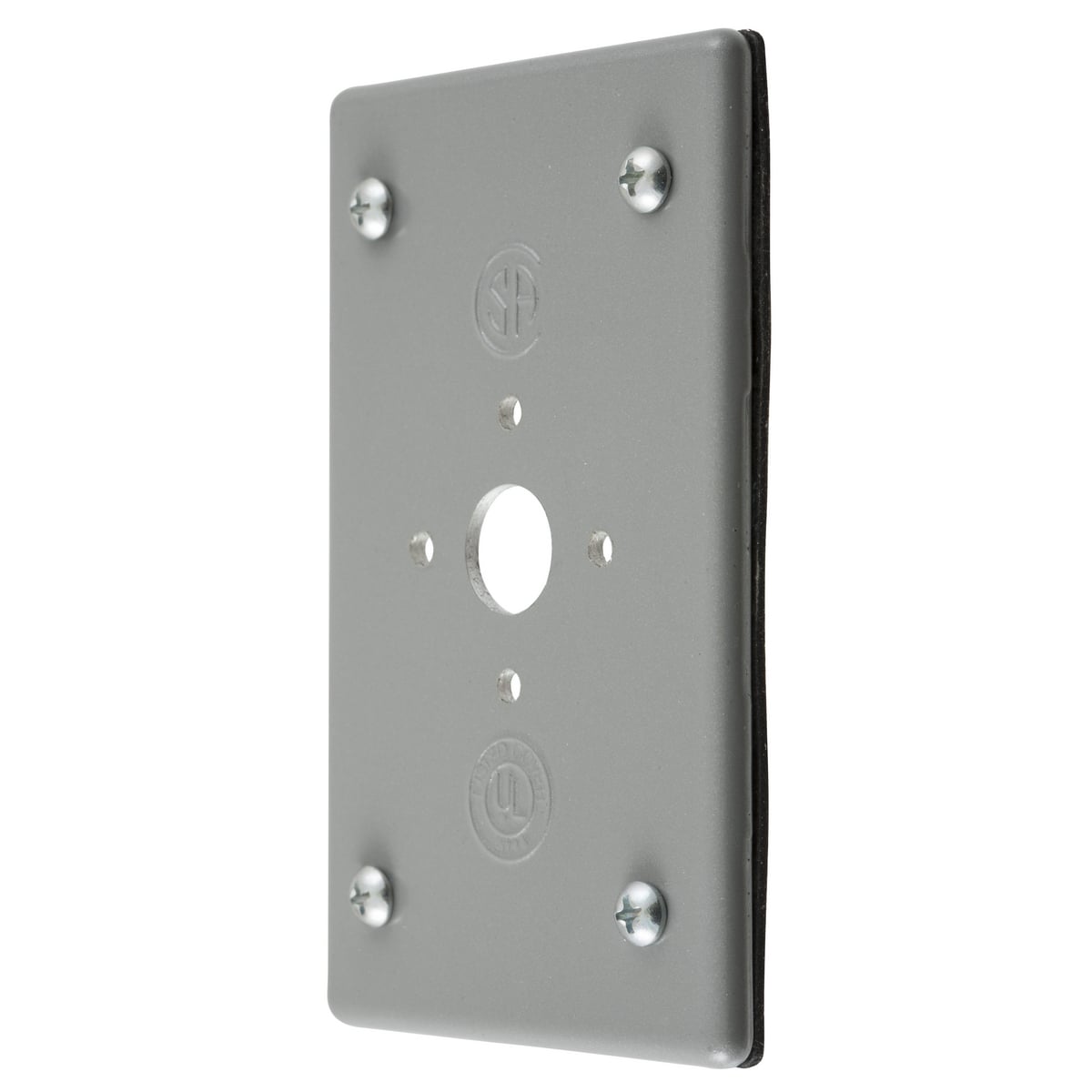 HAP1 Adapter Plate, For Use With AHP1600 Passive Infrared Sensor, 1-Gang FS Box, 2.81 in W x 4.56 in H, -40 to 149 deg F Temperature Rating, Cast Aluminum, Gray