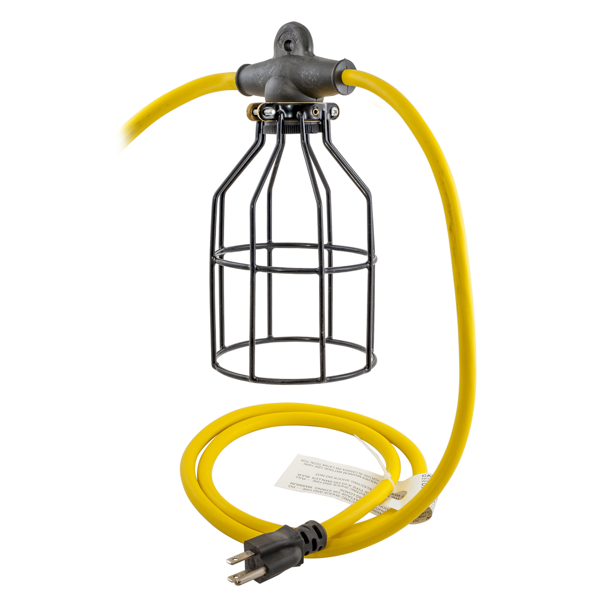 HBL123S100MS Type A Straight Blade Light String With Metal Guard, 150 W Fixture, 125 VAC, 10 Lamps