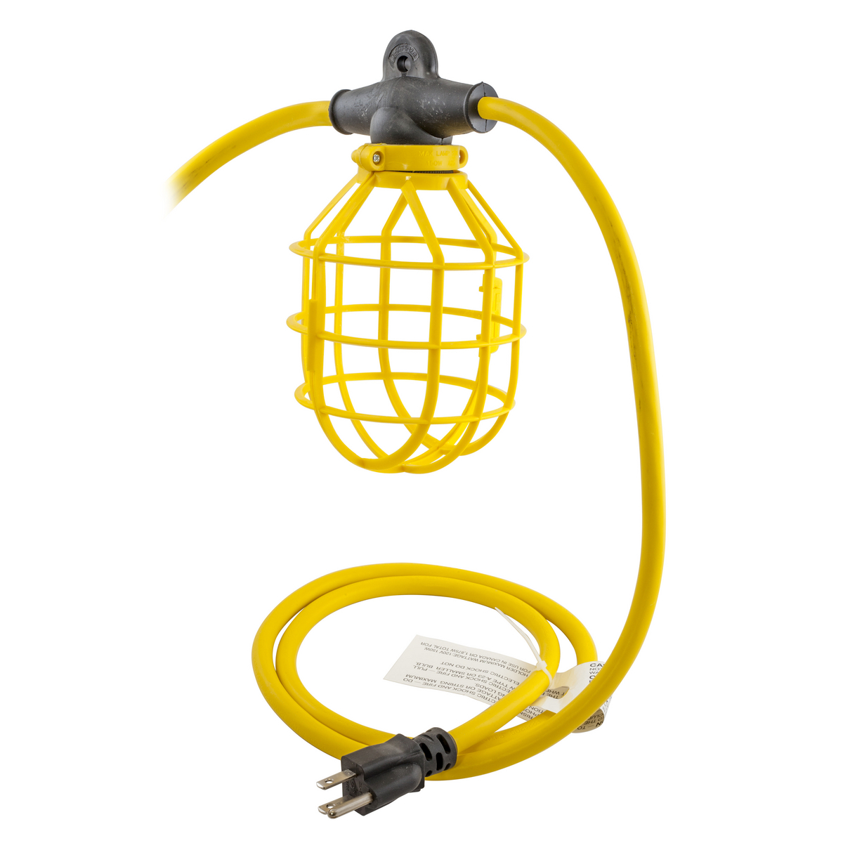 HBL123S50PS Type A Non-Dimmable Straight Blade Light String With Plastic Guards, 150 W Fixture, 125 VAC, 5 Lamps
