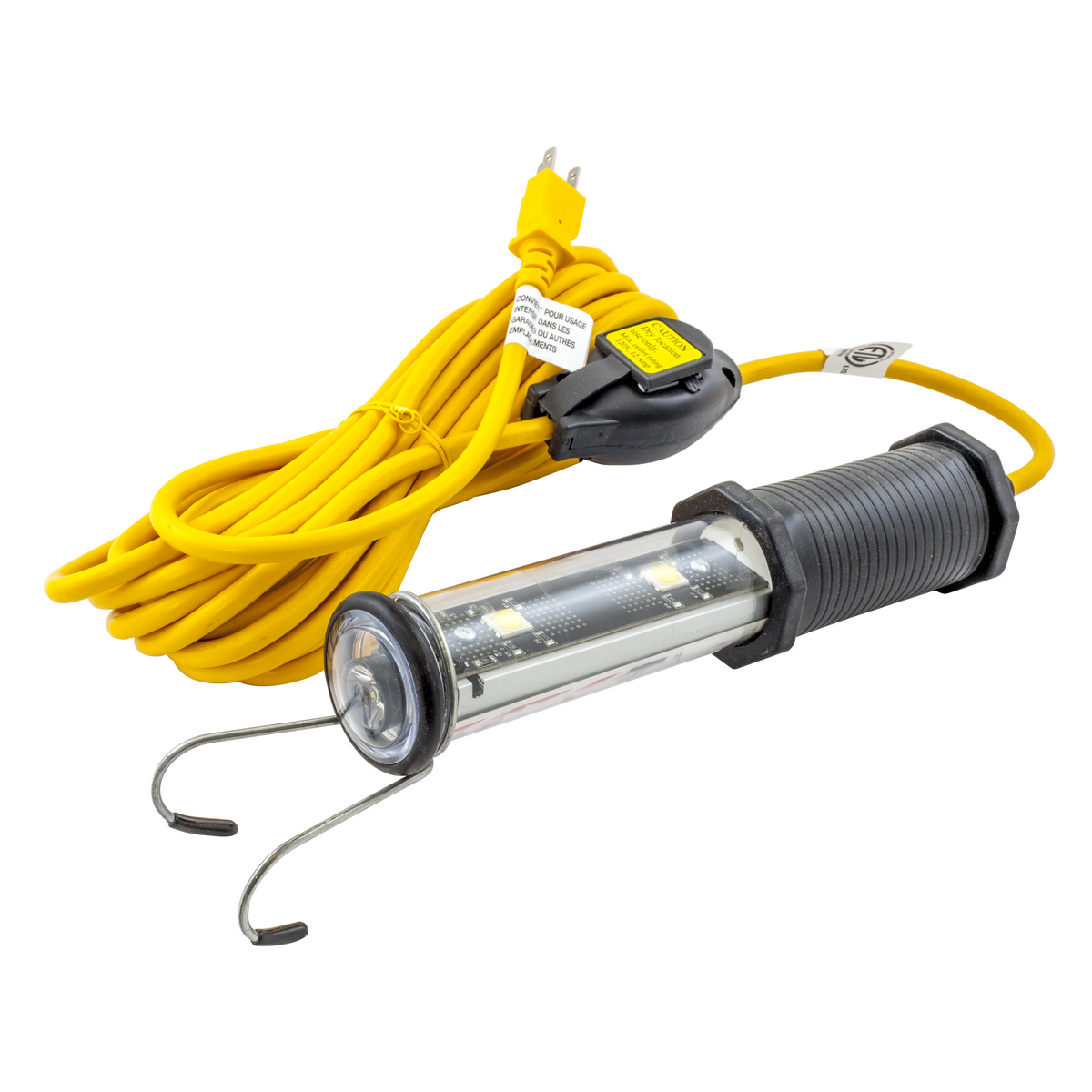 HBLWL25LEDT Maintenance Standard Work Light With End Light and Tool Tap, LED Lamp, 125 V AC