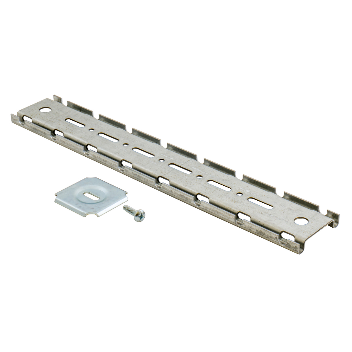 HBTNSCLGS24BK No-Splice Standard Ceiling Support, 24 in W, For Use With Wire Basket Tray