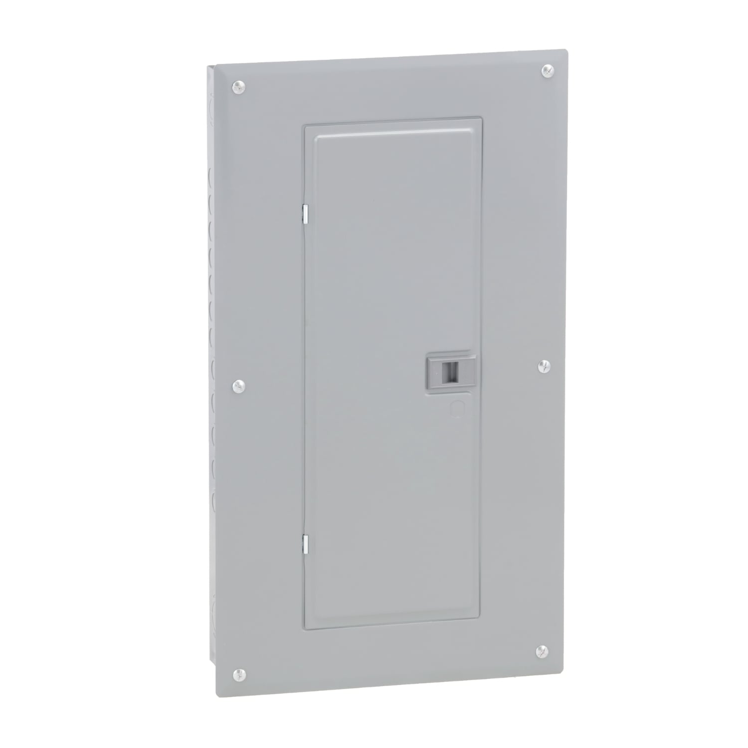 HOM2448M100PC Homeline Load center, Homeline, 1 phase, 24 spaces, 48 circuits, 100A convertible main breaker, PoN, NEMA1, combo cover
