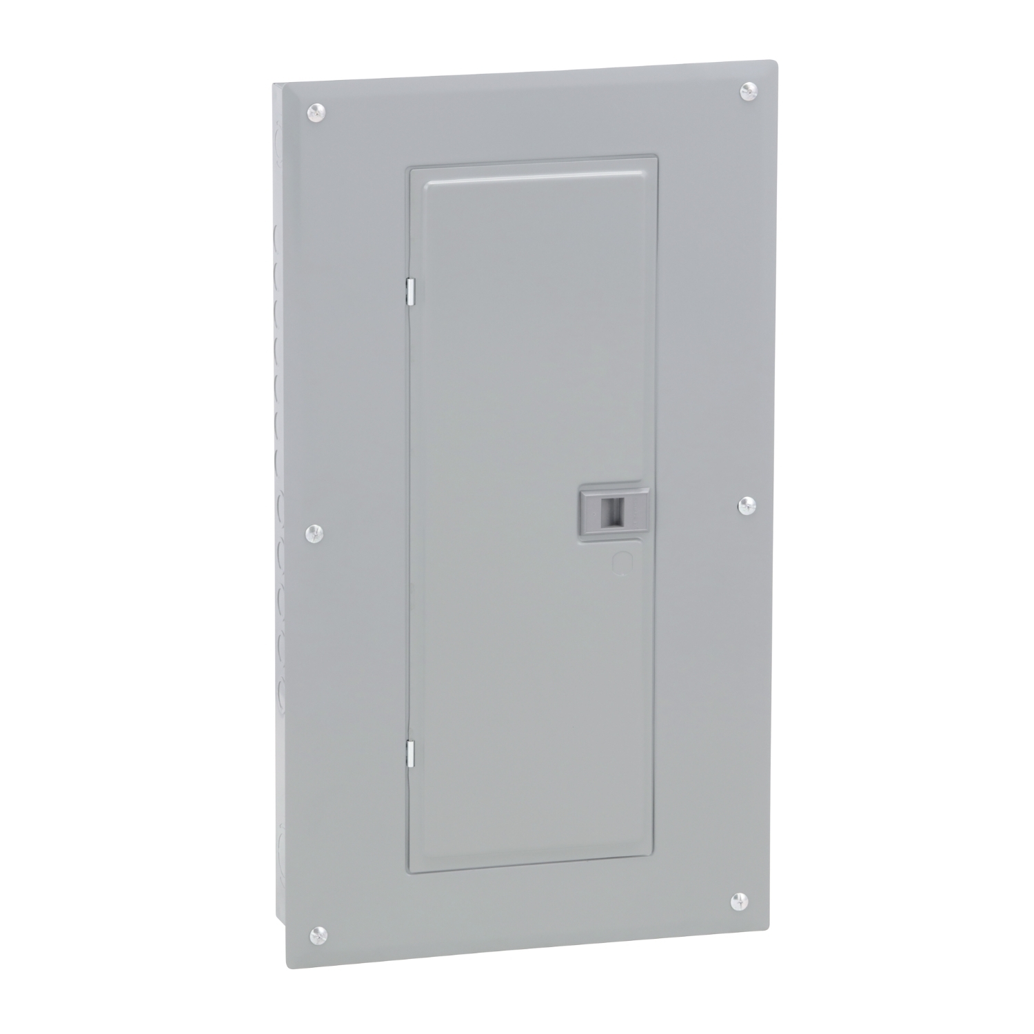 HOM2448M125PC Homeline Load center, Homeline, 1 phase, 24 spaces, 48 circuits, 125A convertible main breaker, PoN, NEMA1, combo cover