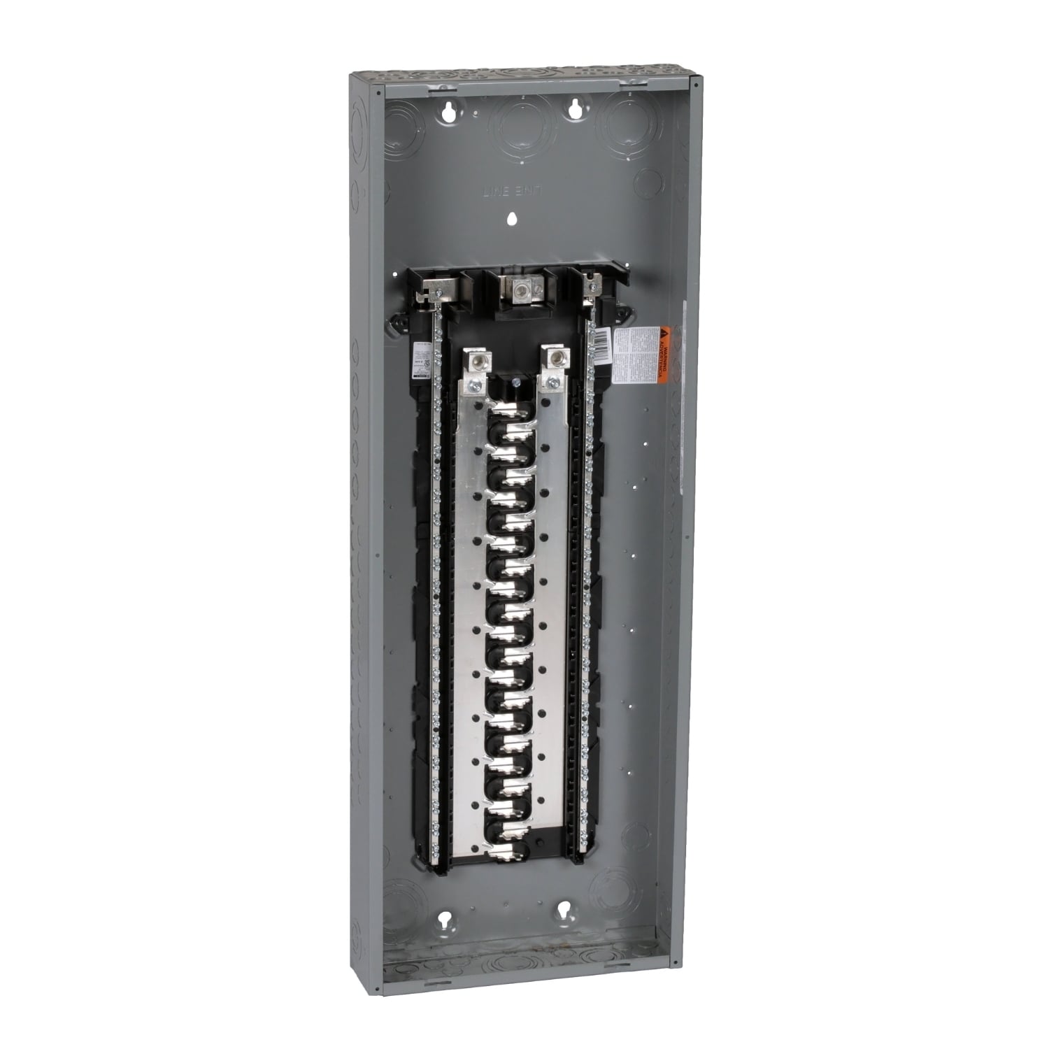 HOM4284L225PGC Homeline Load center, Homeline, 1 phase, 42 spaces, 84 circuits, 225A convertible main lugs, PoN, NEMA1, gnd bar, combo cover