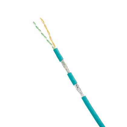 ISFCH5C02ATL-XG IndustrialNet Type SF/UTP Copper Cable, Reel Packaging, 80 V AC, (2) 24 AWG Stranded Copper Conductor, 1000 ft L