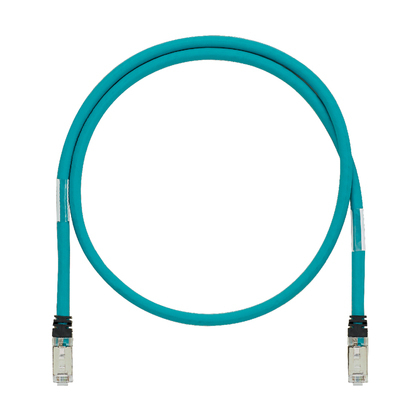 ISTPHCH1MTL IndustrialNet Class D Shielded Patch Cord, Cat 5e, 24 AWG SF/UTP Copper Conductor, Modular Plug Connector, 1 m L Cord