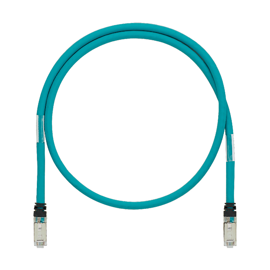 ISTPHCH5MTL IndustrialNet Class D Shielded Patch Cord, Cat 5e, 24 AWG SF/UTP Copper Conductor, Modular Plug Connector, 5 m L Cord