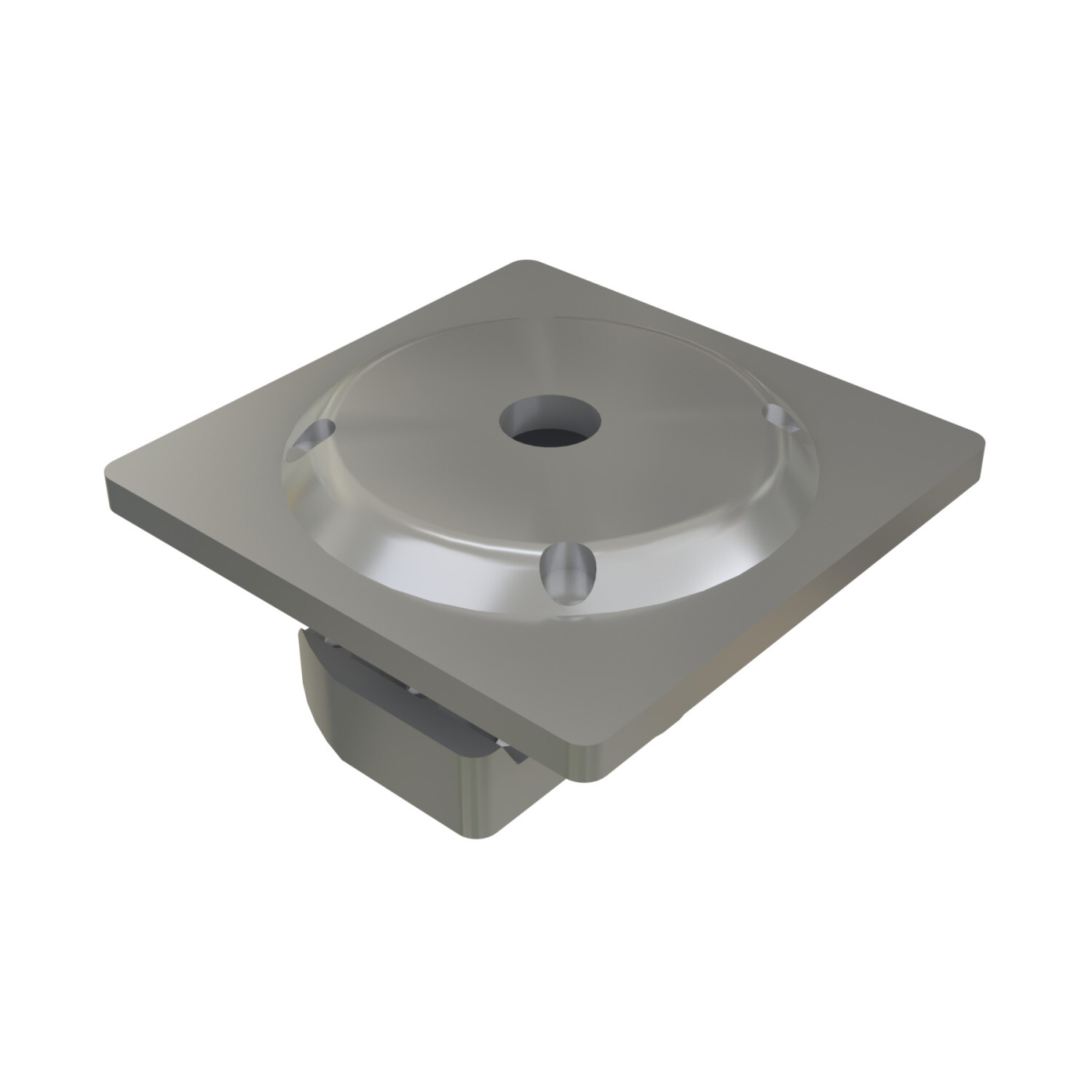 K1063-EG Square Kwik Washer, 3/8 in, Steel