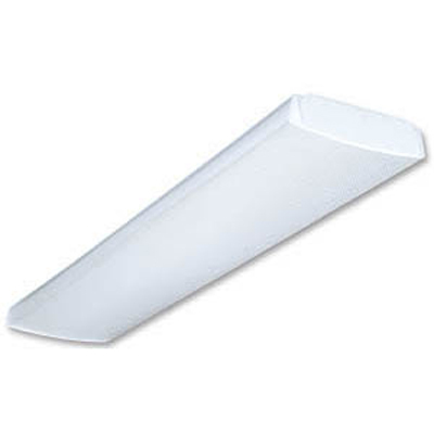 LB 2 32 MVOLT GEB10PS LB Series Low Profile Narrow Wraparound, (2) T8 Lamp, 32 W Fixture, 120/277 VAC, Gloss Housing