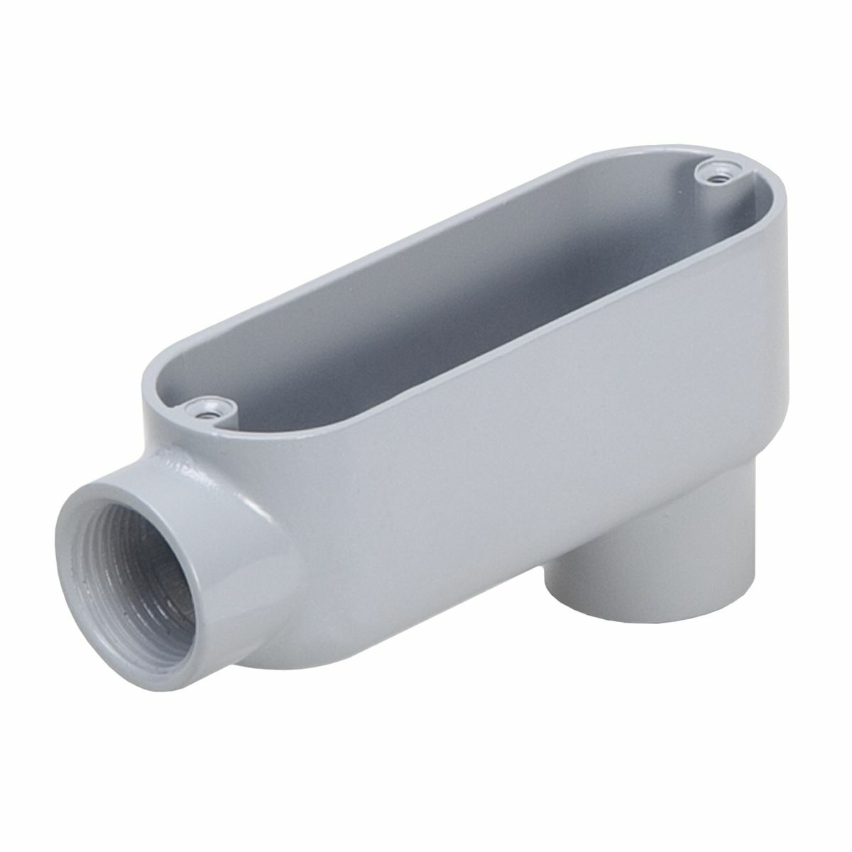 LB075 Type LB Conduit Body With Combination Head Screw, 3/4 in Hub, 7.3 cu-in Capacity, Die Cast Aluminum, Powder Coated
