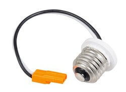 LED/ADAPTOR/MEDBASE/75096 UltraLED Medium Base Socket Adapter, For Use With UltraLED RT5/6 and RT6 Gimbal Recessed LED Downlight Kit