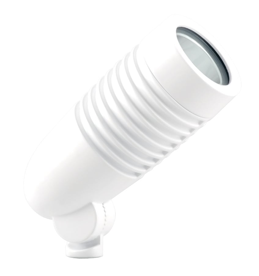 LFLED8W Landscape Floodlight Fixture,) LED Lamp, 7 W Fixture, 100/120/208/240 VAC, White Housing
