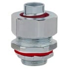 Liquidtight Conduit Fitting, Straight, Insulated, Trade Size 1/2 Inch, Steel
