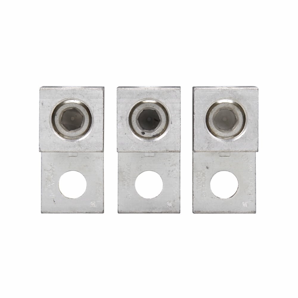 LUG1-2 2-Pole Terminal Lug Kit, 100 to 200 A, 6 AWG to 300 kcmil Wire, Copper/Aluminum Wire