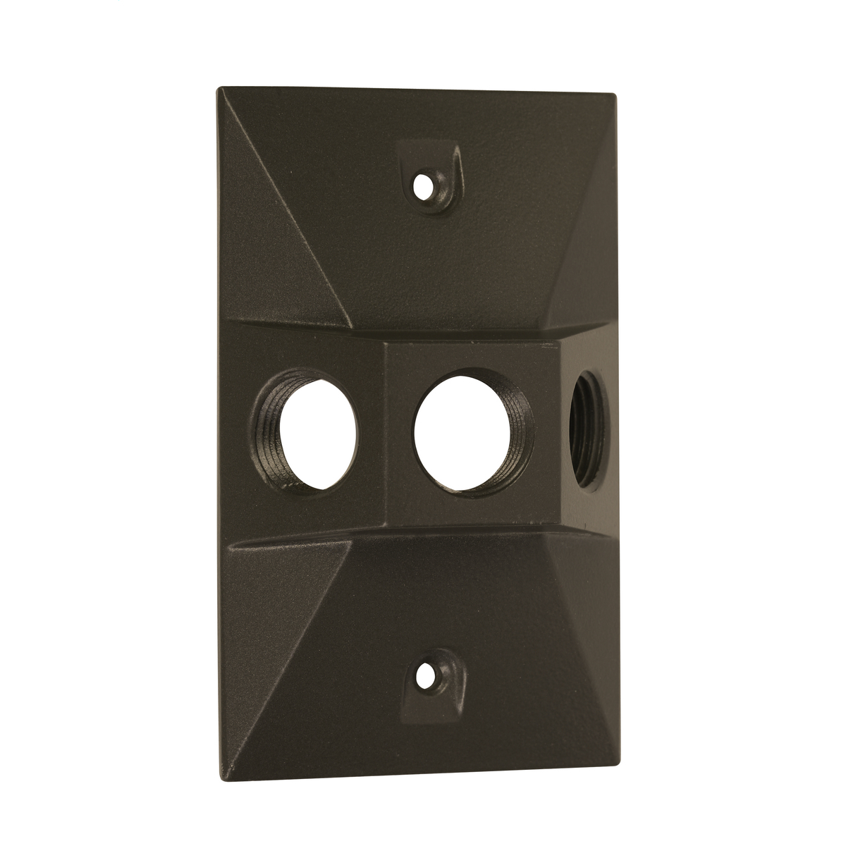 LV130Z Weatherproof Lamp Holder Cover, 4.65 in L x 2.88 in W x 1.2 in D, Die Cast Metal