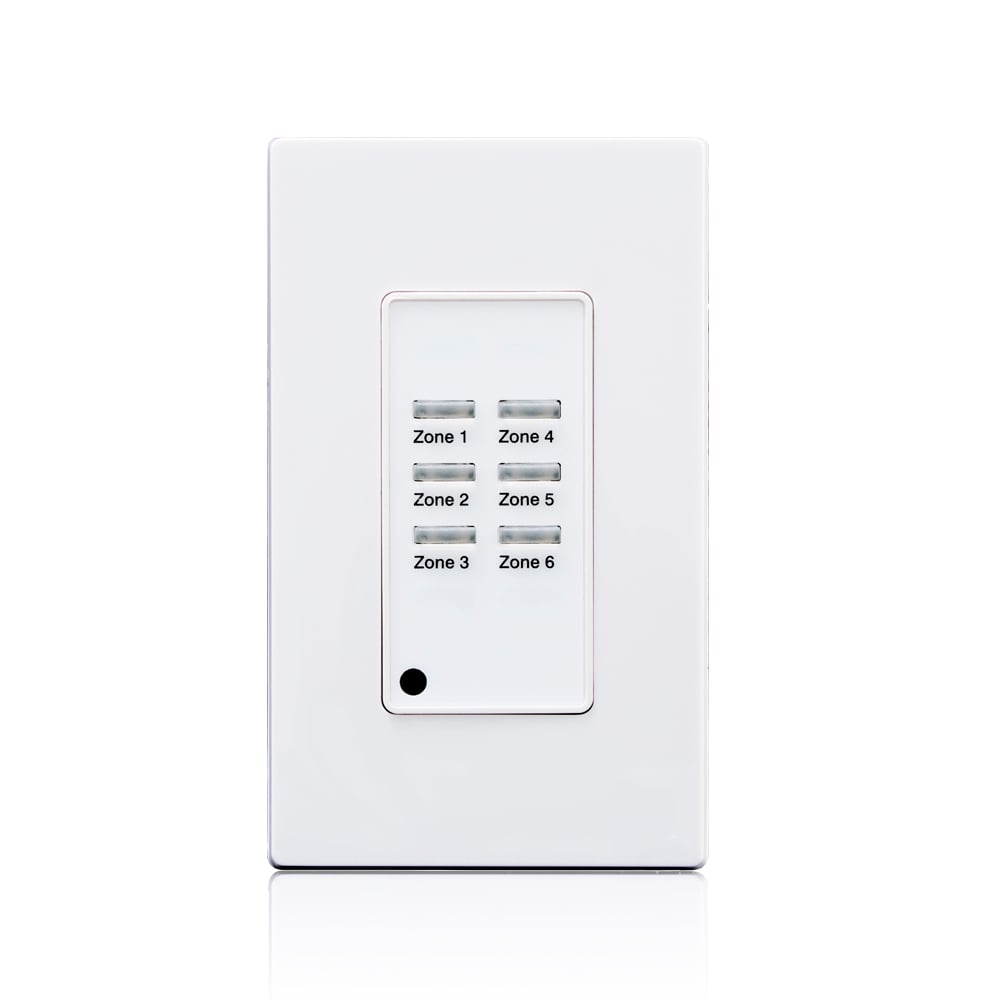 LVS-6W 1-Gang Low Voltage Pushbutton Station, 24 V DC, On/Off Operation, White