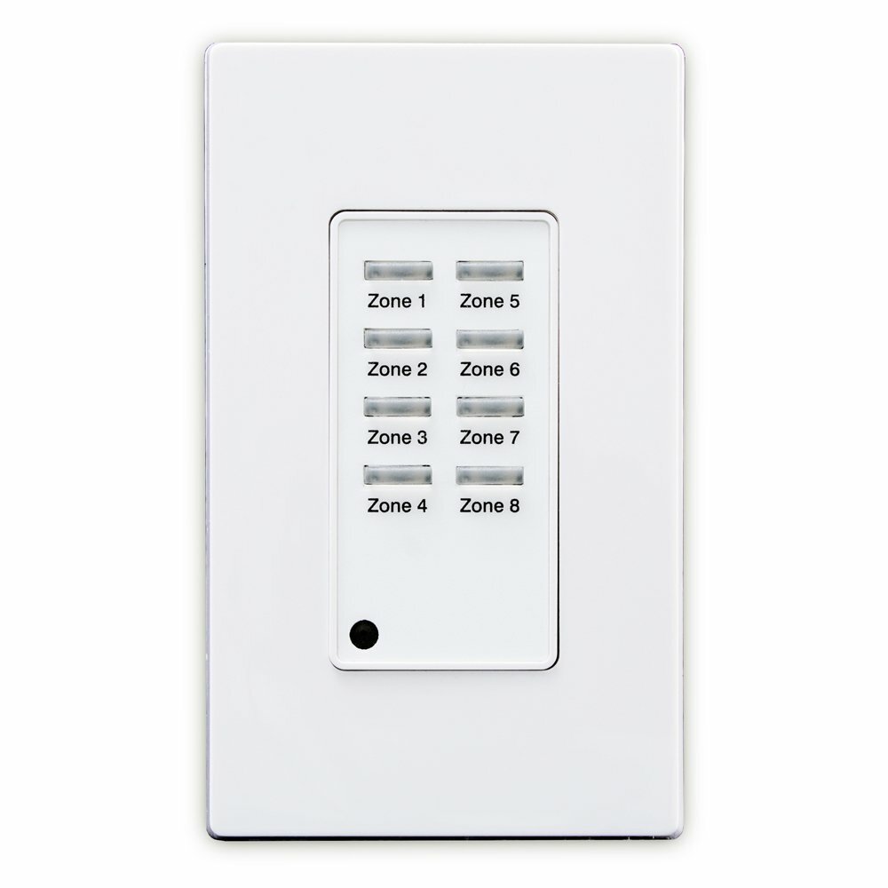 LVS-8W 1-Gang Low Voltage Pushbutton Station, 24 V DC, On/Off Operation, White