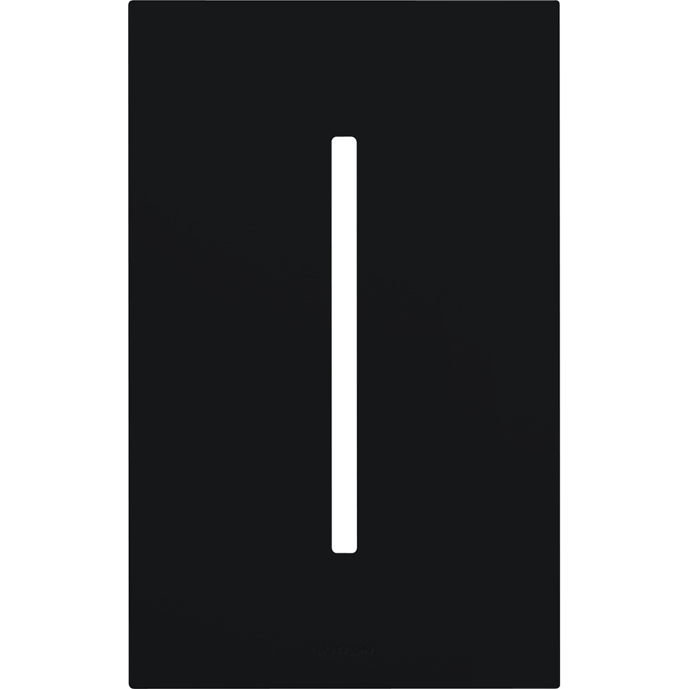 LWT-G-BL New Architectural Wall Plate for Grafik T Controls, 1 Gang, Matte, Black