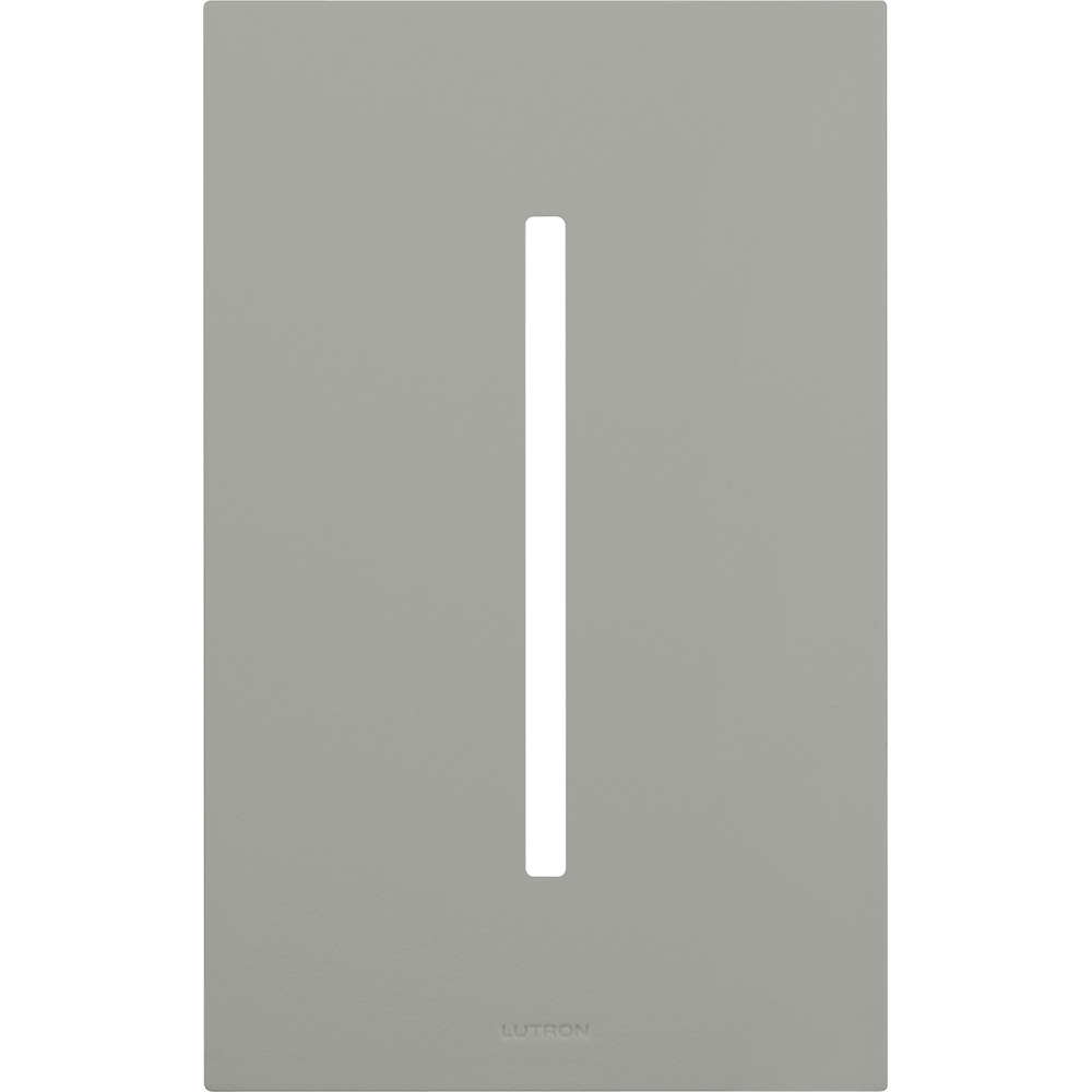 LWT-G-GR New Architectural Wall Plate for Grafik T Controls, 1 Gang, Matte, Gray