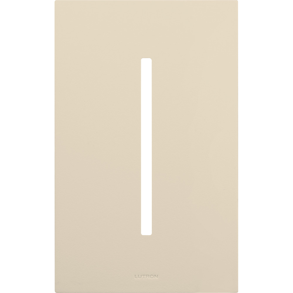 LWT-G-LA New Architectural Wall Plate for Grafik T Controls, 1 Gang, Matte, Light Almond