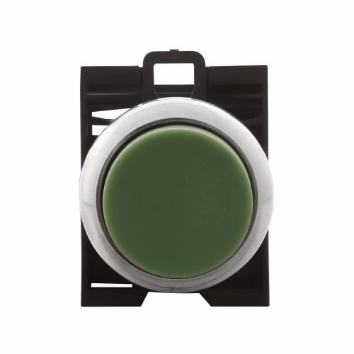 M22M-DRH-G M22 Non-Illuminated Pushbutton, 22.5 mm, Green