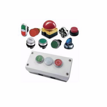 M22M-D-S-K10 Modular Non-Illuminated Pushbutton, 22.5 mm, 1NO Contact, Black