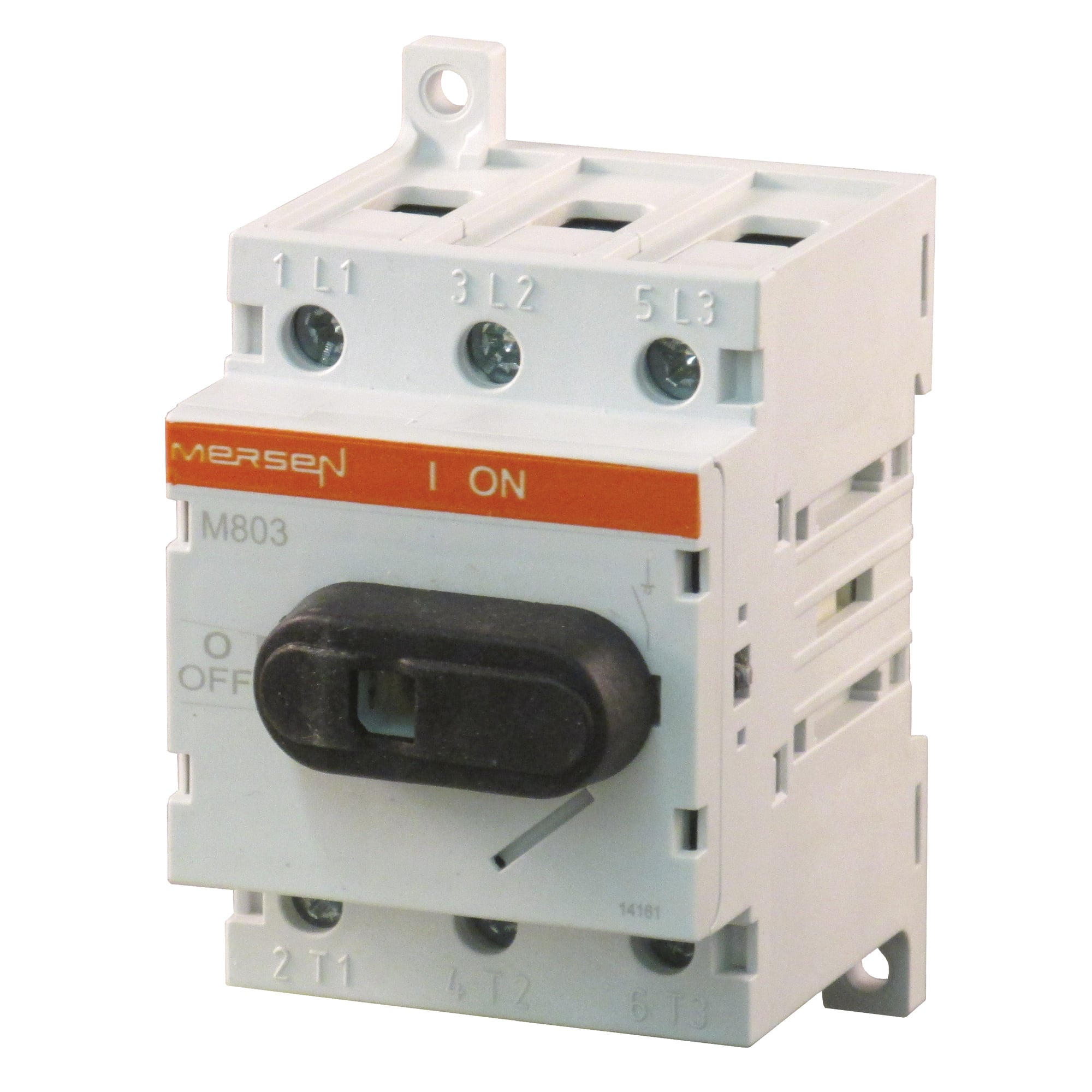 M803 Front Operated Modular Non-Fusible Disconnect Switch, 600 V AC, 80 A, 20 hp, 40 hp, 2 hp, 10 hp, 3 Poles