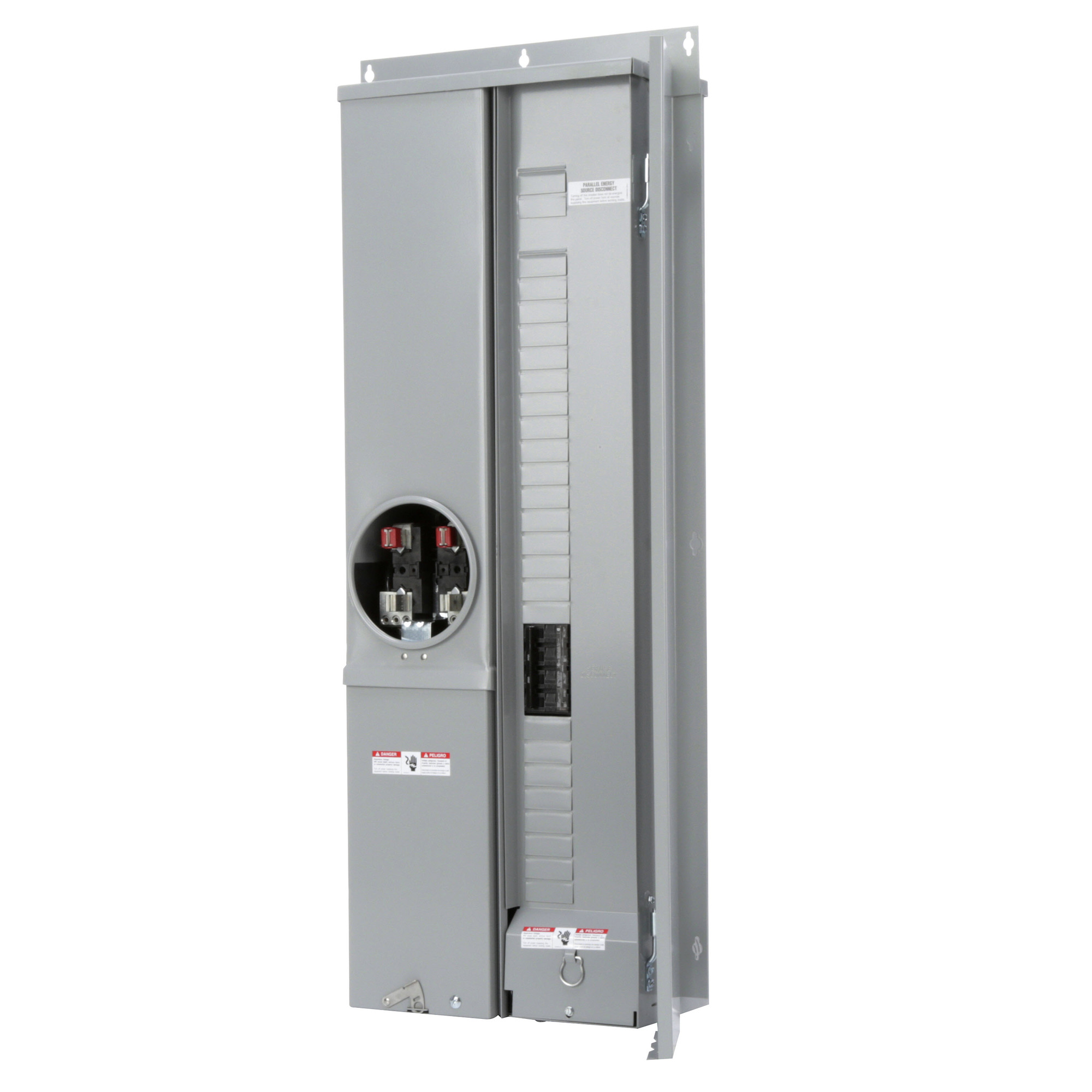 MC2442S1200FC MC 24 Spaces, 42 Circuits, 200 Amp, 4 Jaw, OH, UG, Ringed, Flush, PV