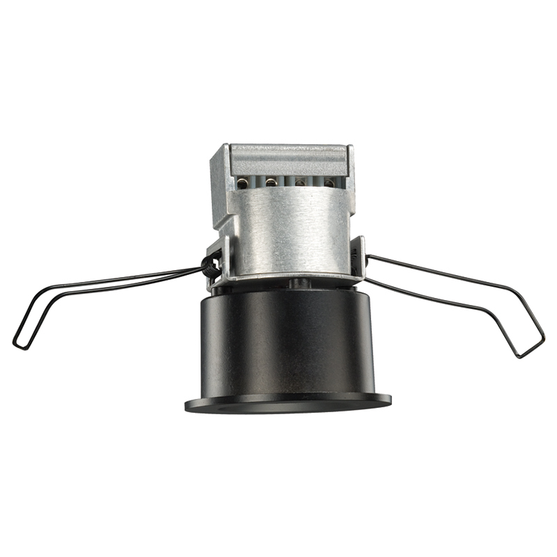 MD1LG2 RD 03LM 30K 80CRI FL WH Flood Low Voltage Downlight Fixture, 2 in Ceiling Opening, 12 V AC, Die Cast Aluminum Housing