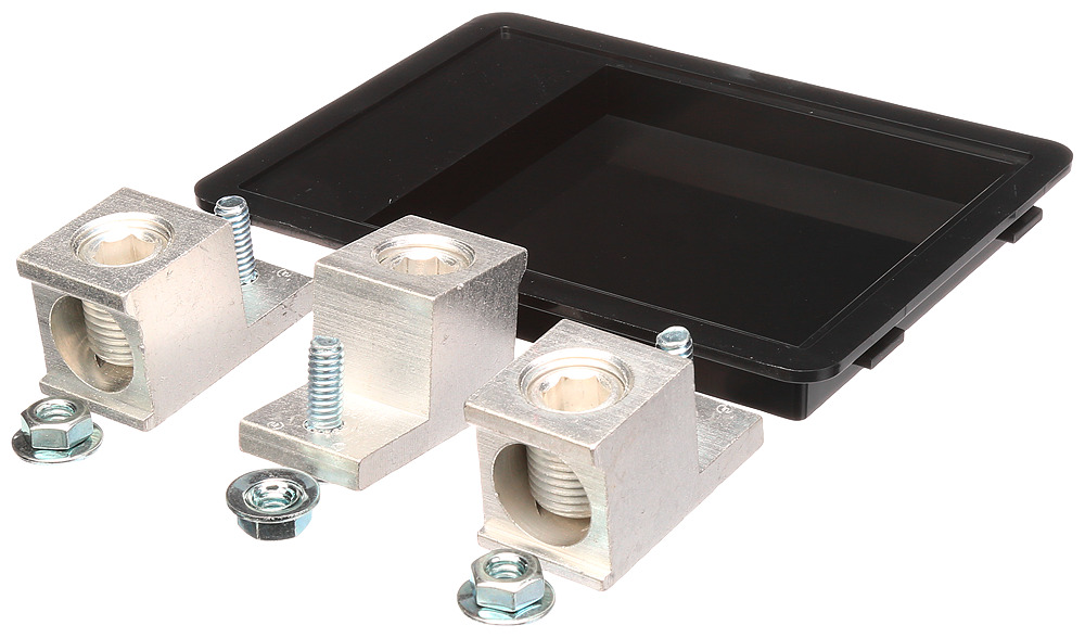 MLKA1A Field Installable Main Lug Kit, 6 AWG to 350 kcmil, Panel Mount, For Use With 1-Phase P1 Panelboard
