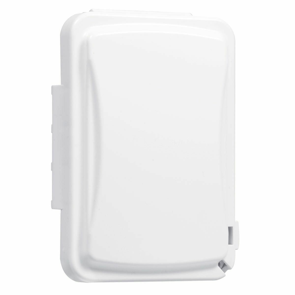 MM110W Weatherproof Flip Cover, 1.55 in L x 5.61 in W, Blank/Flat Cover, Polycarbonate