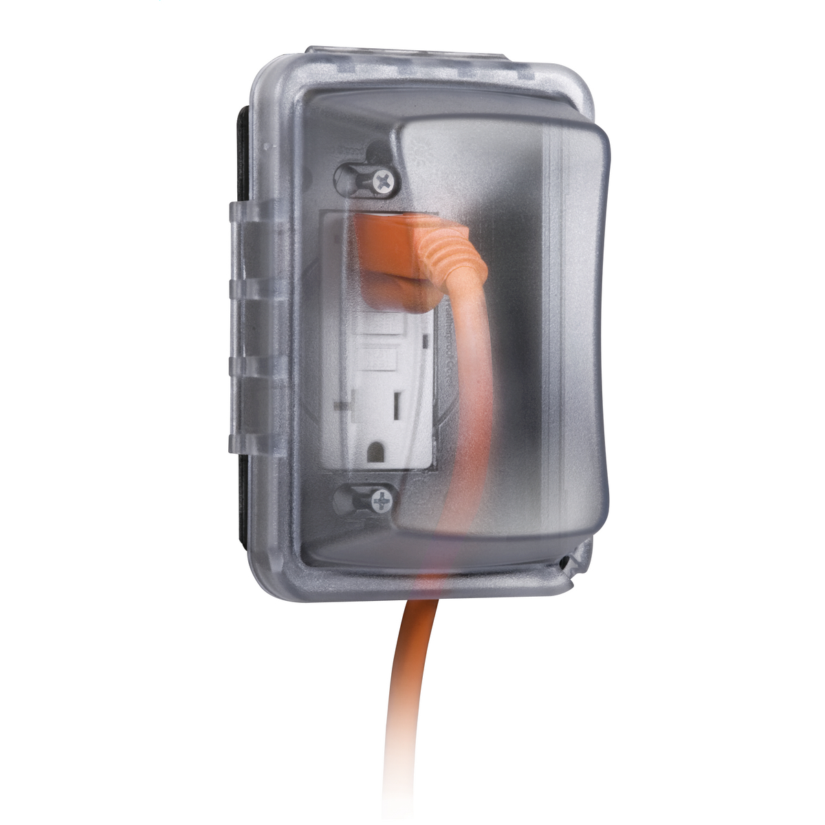MM410C 16-in-1 Configurations Cover, 3-1/4 in L 4 in W 2.75 in D, GFCI Cover, Polycarbonate