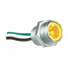 MR4E4BC100A LynxPOWER Style I 4-Pole 3-Phase Mini-Line Male Receptacle, 600 VAC, 10 A, 6000 W Power Rating