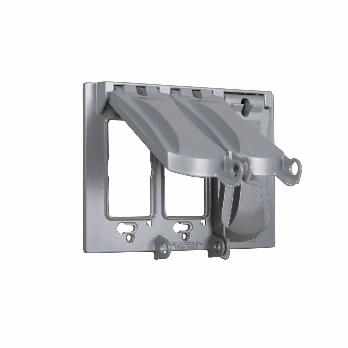 MX3050S 125-in-1 Universal Flip Cover, 1 in L x 6.6 in W x 1 in D, Die Cast Metal