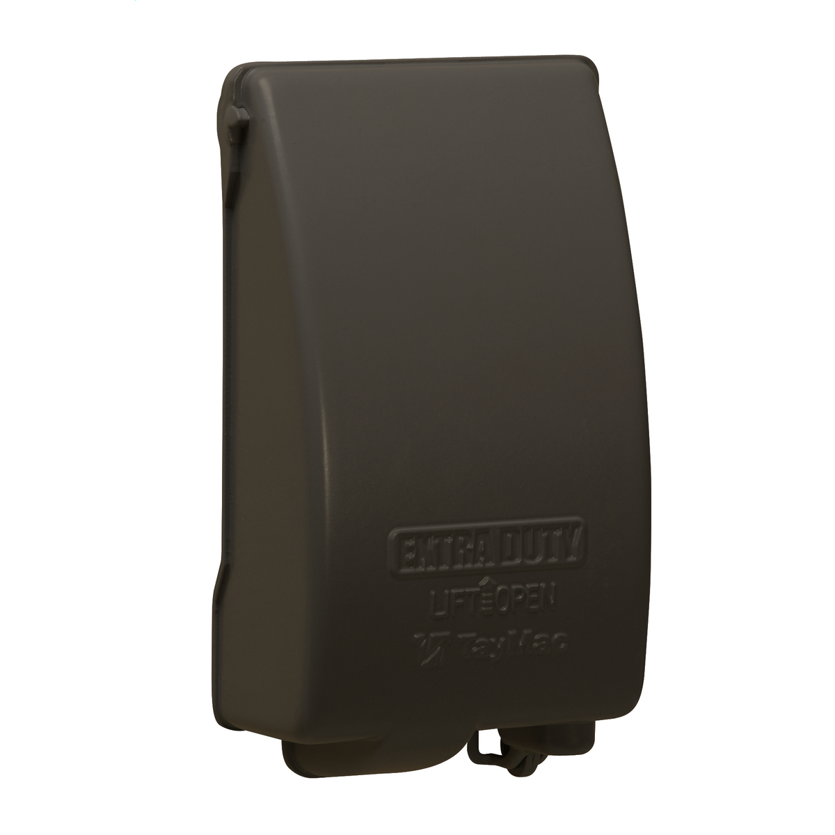MX4280Z 8-in-1 Extra Duty Low Profile While-In-Use Cover, 2-1/4 in L x 3.35 in W x 3-1/2 in D, Metal