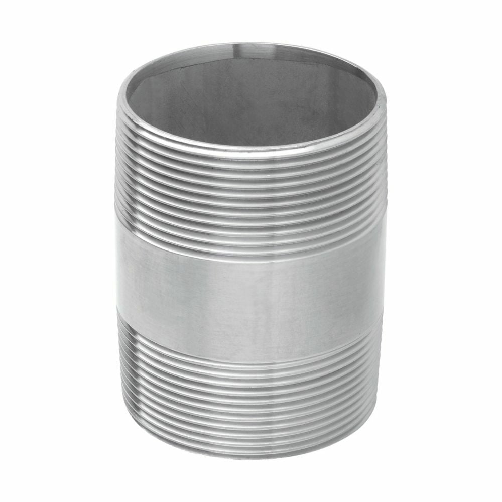 NPL100200SA Rigid Conduit Nipple, 1 x 2 in, For Use With Rigid Conduits, Aluminum
