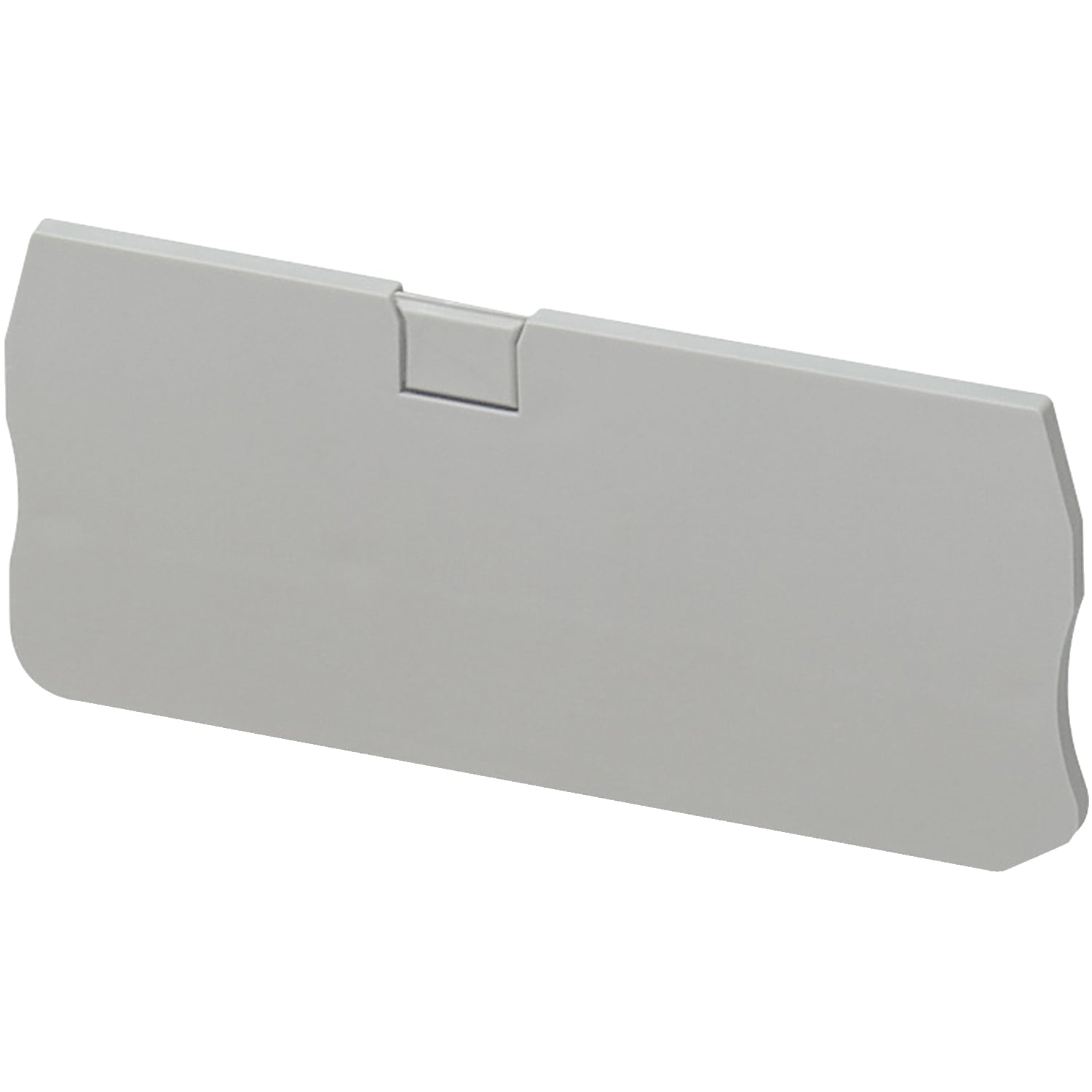 NSYTRACR24 Linergy End Cover Plate, For Use With TRA, NSYTRR42 and NSYTRP42 2.5 sq-mm Screw Terminal Block, 4-Point, Gray