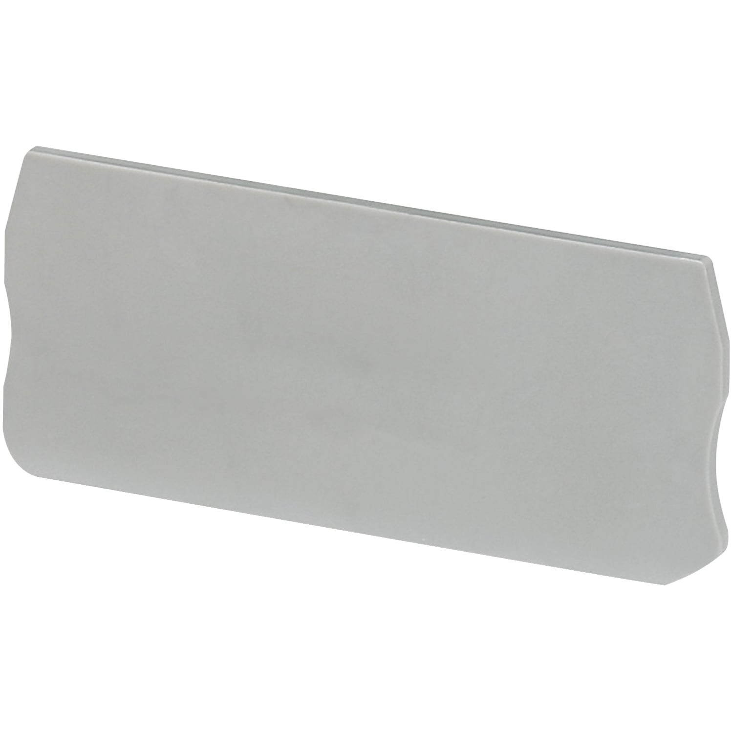 NSYTRACR43 End Cover, For Use With NSYTRR43 4 sq-mm Spring Terminal Block, 3-Points, Gray