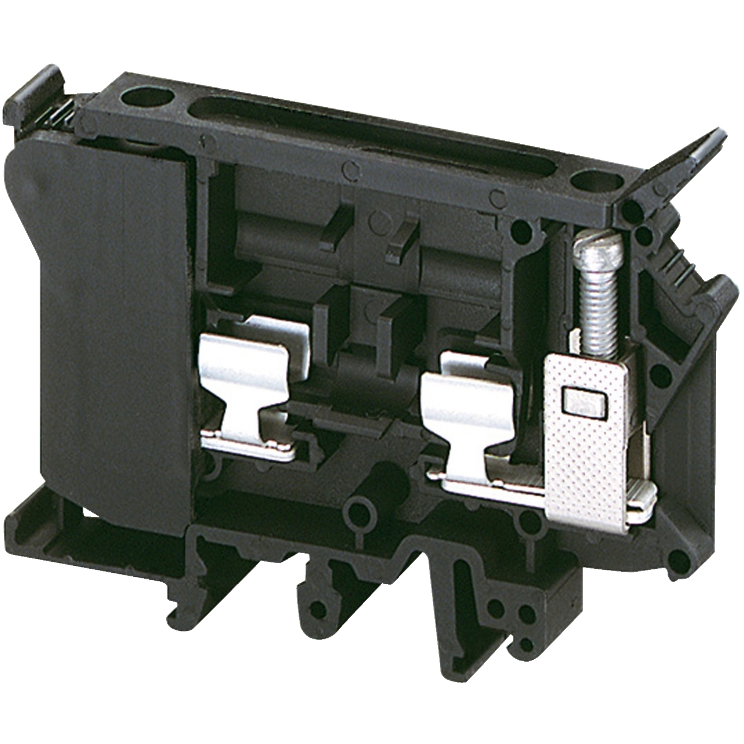 NSYTRV42SF6 Linergy TRV Fusible Terminal Block, 500/600 V AC, 10 A, 0.2 to 4 sq-mm Wire, Clip-Fit Mount