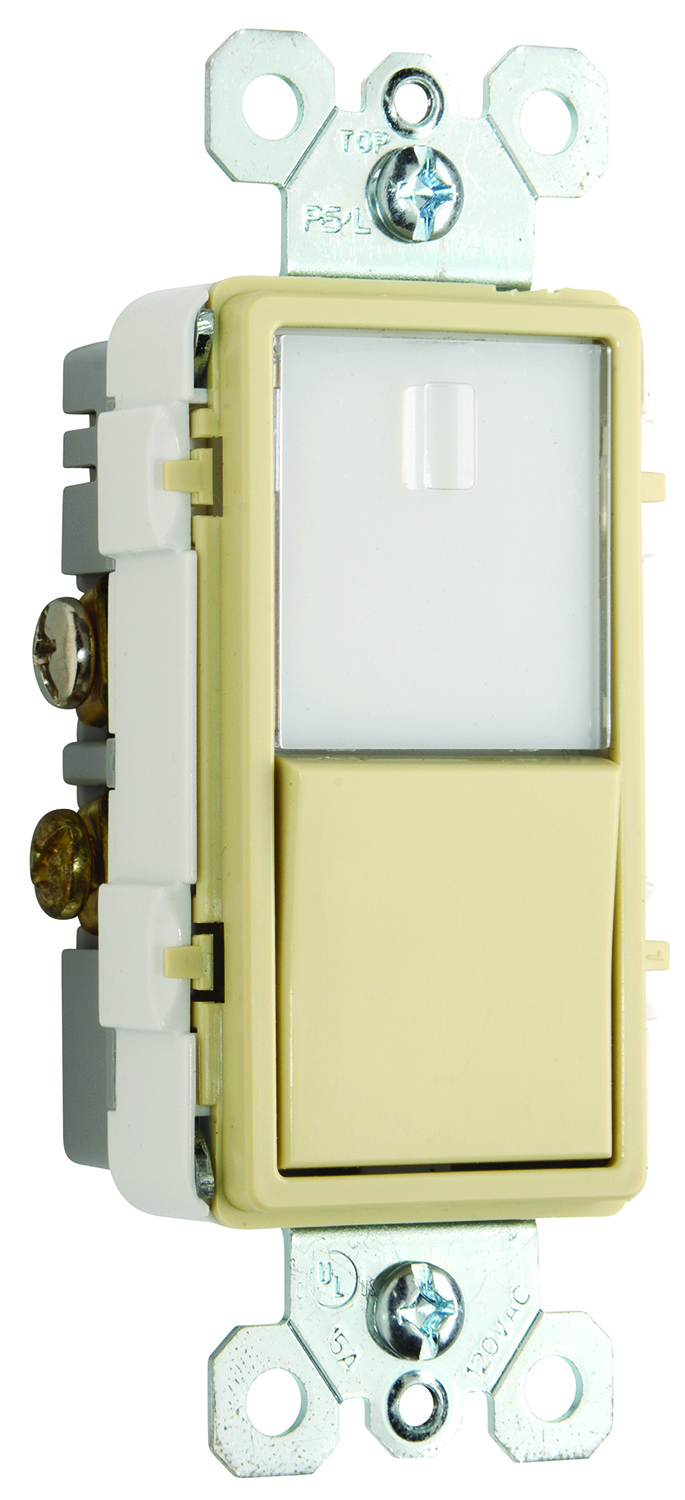 NTL873ICC6 radiant Single Pole/3-Way Switch Night Light, Ivory