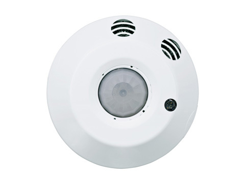 O2C05-MDW Provolt 2-Pole Dual Relay Occupancy Sensor, 120 to 277 V AC, Multi-Technology/PIR/Ultrasonic Sensor, 500 sq-ft Coverage, 360 deg Viewing