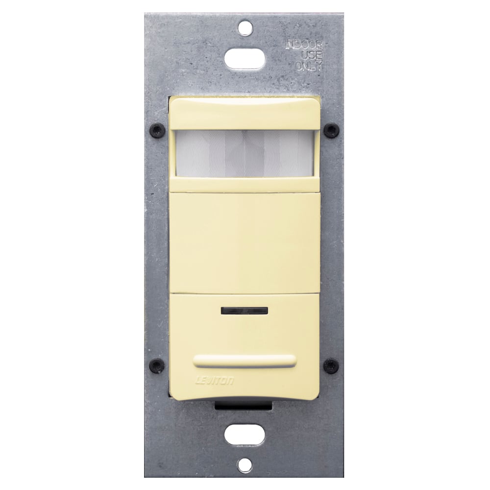 ODS06-IDI 1-Pole Low-Profile Occupancy Sensor, 120/230/277 V AC, PIR Sensor, 1600 sq-ft Coverage, 180 deg Viewing