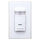 Passive Infrared Wallbox Occupancy Sensor, Single Relay, Photocell Controlled, Low Profile, 180 Degree Field Of View, 1600 Sq Ft, Adjustable Blinders, Time Delay 30S-30M. 120/277VAC, 60Hz, Auto On/Manual On Selectable, Cec Title 24 Compliant, UL Listed, RoHS - White