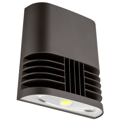 OLWX1 LED 40W 50K M4 Low Profile LED Outdoor Wall Pack, Size 1, 5000K, 40W