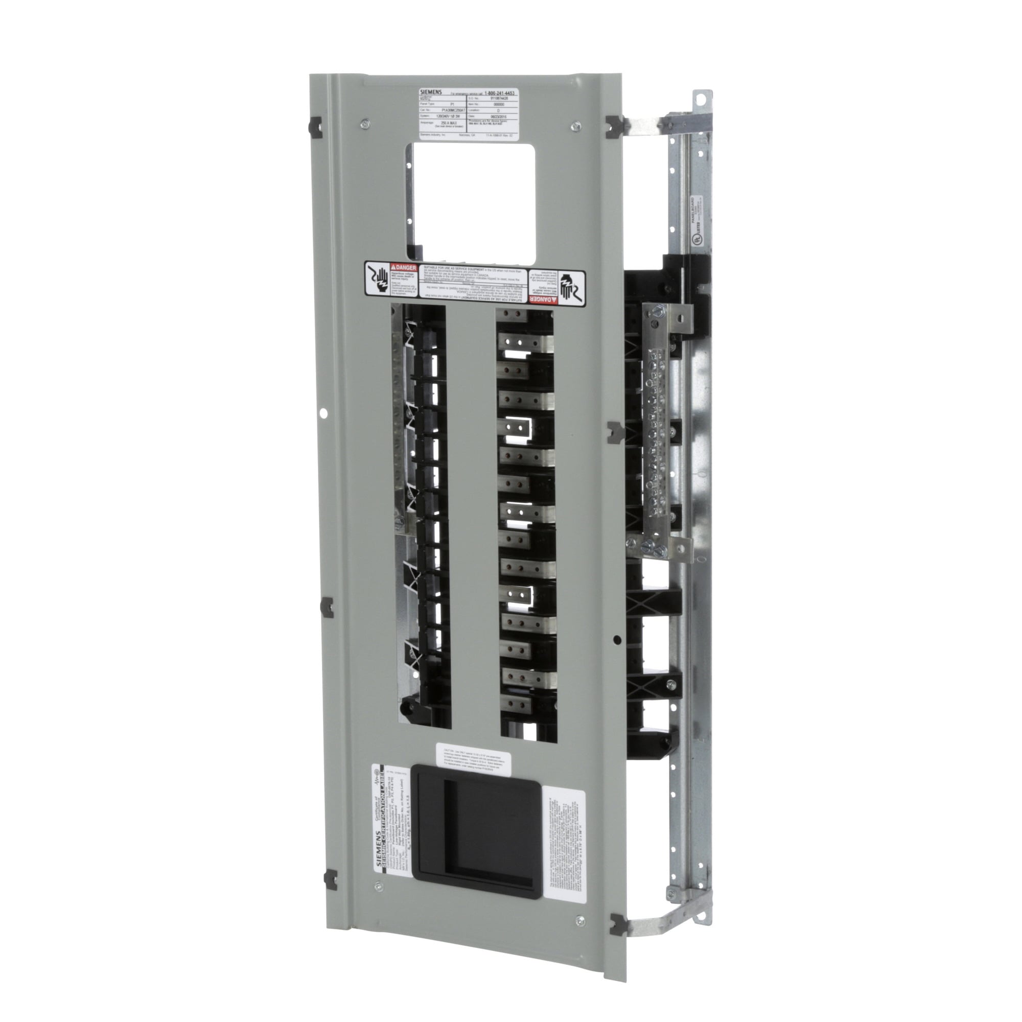 P1A30MC250AT Type P1 Panelboard Interior, 120/240 V AC, 250 A