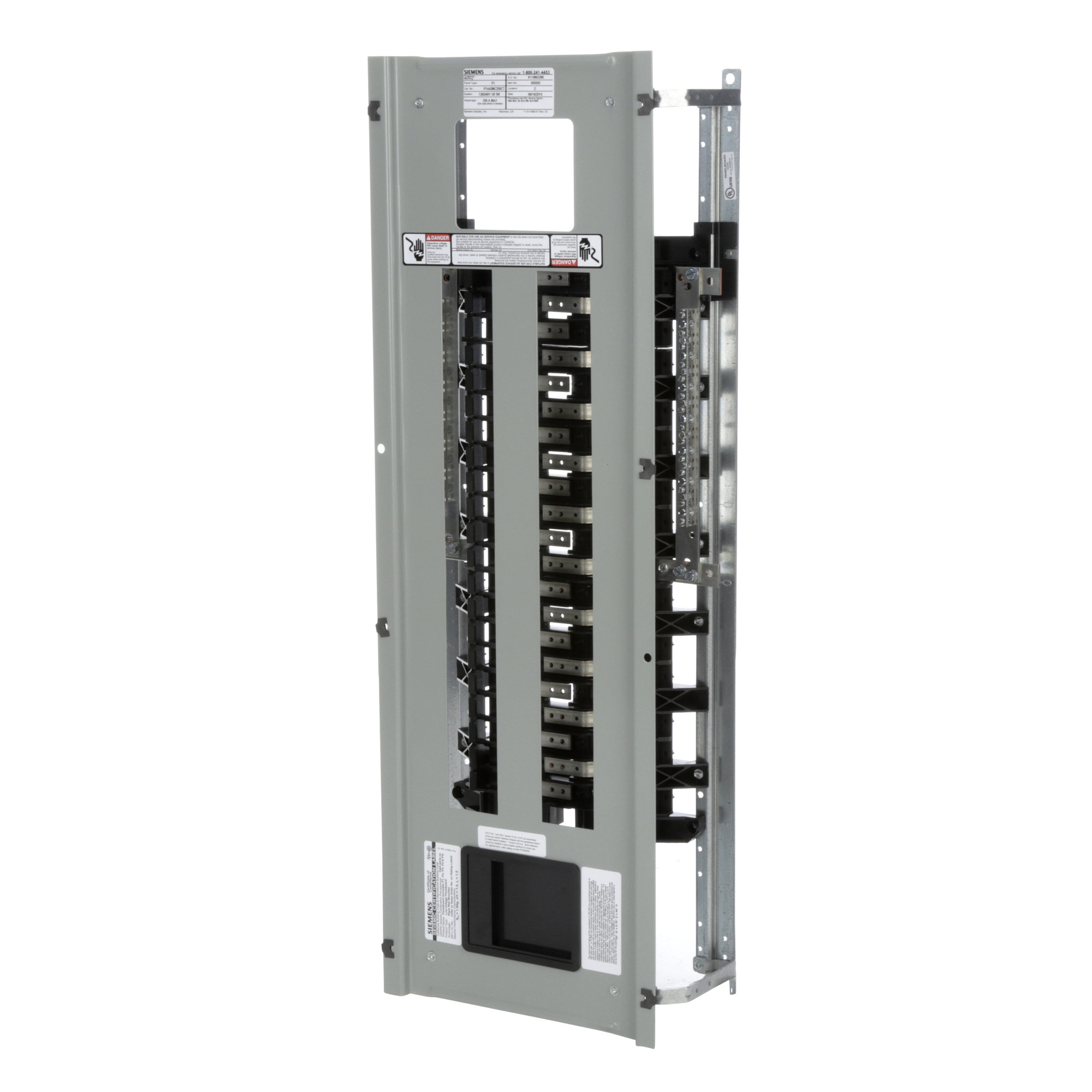 P1A42MC250CT Type P1 Panelboard Interior, 120/240 V AC, 250 A
