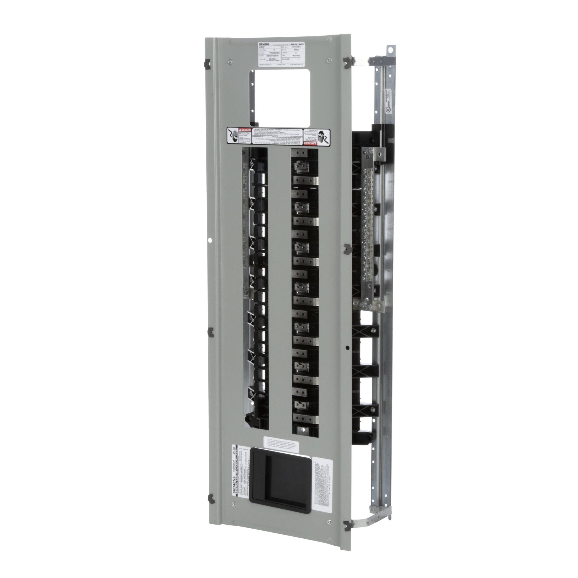 P1E42MC250AT Type P1 Panelboard Interior, 480/277 V AC, 250 A