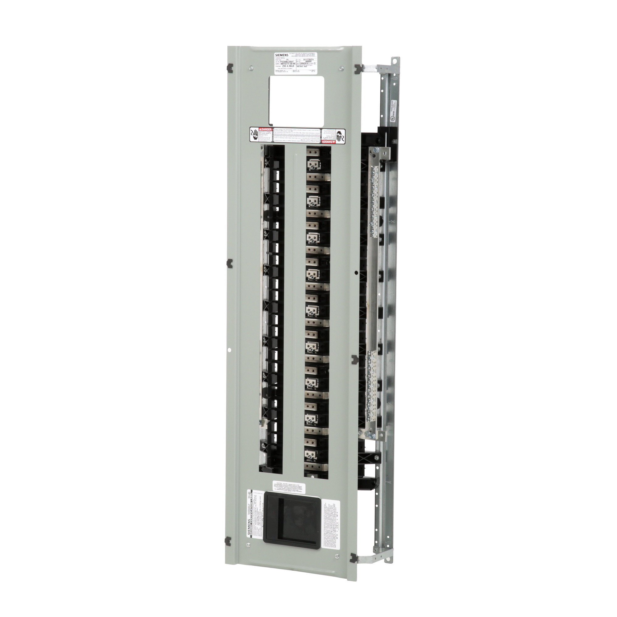 P1E54MC250AT Type P1 Panelboard Interior, 480/277 V AC, 250 A